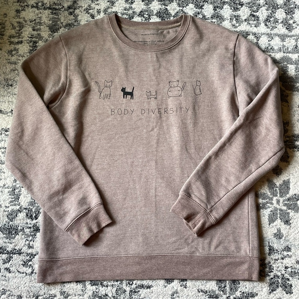 Grey cozy sweater